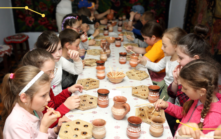 Экскурсия, дегустация и развлечения (от 10 до 50 человек).